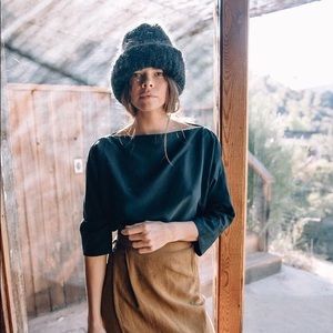 ozma of california olivia top, silk